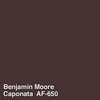 an image of the front cover of benjam moore's capotata af - 650