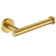 an image of a brass colored towel bar