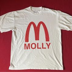 Molly T-Shirt Fast Shipping $25 Lowest I Can Do Custom Deadstock Hit Me With Questions Bring Mullets Back Shirt, Randy Moss T Shirt, Tee Shirt Outfit, Shirt Outfits, Fashion Shirts, Cloud Strife