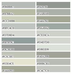 the different shades of gray and white are shown in this graphic style, with each color being