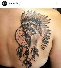 Cherokee Tattoos For Women, Cherokee Indian Tattoos, Cherokee Tattoos, Headdress Tattoo, Indian Tattoos