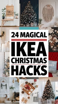 Discover the joy of decorating with these 24 magical Ikea Christmas hacks. Turn simple items into festive masterpieces for a warm and inviting home. Explore all the ideas on our site.