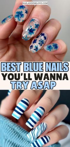 blue nail ideas, blue summer nails, navy blue nails, pastel blue nails, short blue nail designs, acrylic blue nails, summer nails 2024, July 4th nails, 4th of July nails, July 4th nail ideas, 4th of July nail ideas, July 4th nail designs 2024 Blue Nails Pastel, Short Blue Nail Designs, Nails Pastel Blue, Coral Nail Art, Blue Summer Nails, Beach Nail Art