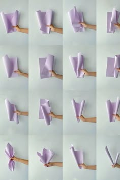 how to make an origami flower out of paper - step by step instructions