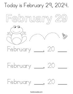 the months and numbers worksheet for children