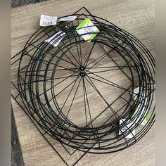 7 Total Wire Wreath, Shop House, Full Service, Customer Support, Wreath, Fast Delivery, Black, Color