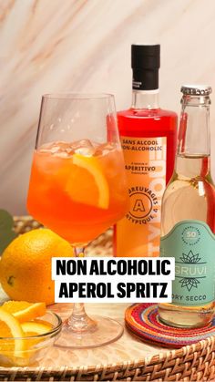 Aperol Spritz, Non Alcoholic, Whiskey Bottle, Whiskey, Drinks