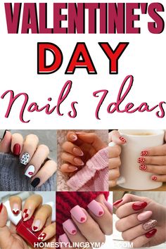 Valentines Day Gel Nails Ideas, February Nails Ideas Dip Powder, Valentine Nail Designs For Short Nails, Valentine's Dip Nails, Valentines Day Gel Nail Designs, Nail Ideas Dip Powder Valentines Day, February Nails Ideas Simple, Dip Nail Ideas Valentines Day, Valentine Ombre Nails