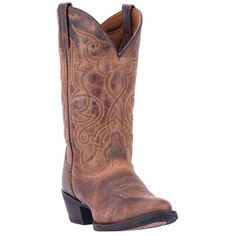 Laredo Maddie Women's Distressed Cowboy Boots, Size: medium (8), Lt Brown Tan Leather Boots, Leather Cowgirl Boots, Mens Cowboy Boots, Western Boots Women, Leather Cowboy Boots, Cowboy Boots Women, Stylish Boots, Mens Black Leather, Western Cowboy Boots