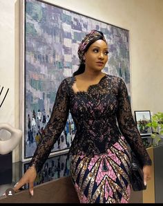 African Outfit Ideas For Women, Ankara Dress Styles Long Gown, Ankara Dresses For Wedding, Owanbe Styles For Ankara, African Clothing Styles Lace, Arewa Ankara Styles, Owambe Ankara Styles, Ankara Asoebi Styles, Ankara Wedding Dress