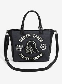 Loungefly Star Wars Darth Vader Galactic Denim Crossbody Bag, Quirky Handbags, Star Wars Bag, Fandom Merch, Denim Crossbody Bag, Star Wars Items, Star Wars Accessories, Star Wars Fashion, Biker Gang, Denim Crossbody