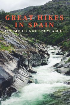 the cover of great hikes in spain you might not know about