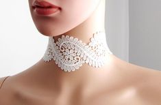 Pearly Bridal Shower Leaf Lace Choker Delicate Handmade | Etsy Elegant Scalloped Lace For Brides, Elegant Beaded Lace For Wedding, Elegant Lace Bridal Accessories For Bridal Shower, Delicate Lace Wedding Jewelry, Elegant Beaded Lace For Party, Elegant White Lace For Mother Of The Bride, White Lace Necklace For Wedding, Elegant Adjustable Jewelry For Ceremonies, Delicate White Lace Jewelry