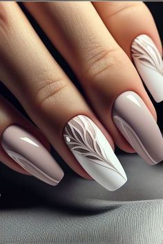 Fancy Nails Designs, Elegant Nails, Minimalist Nails, Heart Nails, Cool Nail Designs, Fancy Nails, Blue Nails