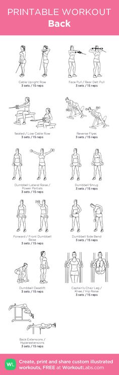 an exercise poster with instructions to do the same exercises as well as how to use it