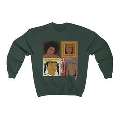 [black pride shirts] - [black owned t shirt company] Green Sweatshirt Outfit, Black Pop Culture, Plus Size 90s, New Look Clothes, Afro Punk Fashion, T Shirt Company, Chill Fits, Neo Soul, 90s Fashion Outfits