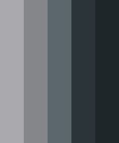 the color scheme is dark gray and has many different shades to choose from, including one in