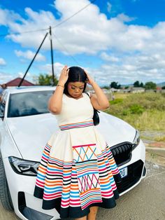 xhosa✨ Xhosa Traditional Attire Women, Umbhaco Xhosa Designs, Umbhaco Xhosa, Pedi Traditional Dresses, Makoti Attire, Zulu Traditional Attire, Xhosa Traditional Attire, Wedding Attire For Women