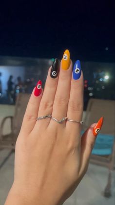 Pool Nails, Black Gold Nails, Fire Nails, Nails Inspo, Gold Nails, Just Girly Things, Ombre Nails, Makeup Skin Care, Swag Nails