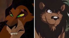 the lion and the mouse from disney's live - action movie