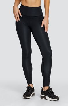 New Adelie Legging - Onyx Black from our Tail Active Collection. For over 50 years Tail Activewear has been the industry leader in women's and ladies' active and athleisure fashion. Satisfaction Guaranteed. Tennis Whites, Tennis Tops, Blue Crush, Short Sleeve Jacket, Compression Fabric, Athleisure Fashion, Pants And Leggings, Tennis Dress, Ankle Pants