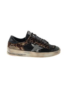 Golden Goose Sneakers Size: 39 Shoes - used. No Fabric Content | Golden Goose Sneakers: Brown Shoes - Size 39 Low-top Fall Sneakers With Speckled Midsole, Low-top Sneakers With Speckled Midsole For Fall, Fall Low-top Sneakers With Speckled Midsole, Fall Sneakers With Perforations And Round Toe, Fall Sneakers With Perforations, Sneakers Brown, Goose Sneakers, Golden Goose Sneakers, Brown Shoes