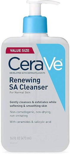 Cerave Sa Cleanser, Cerave Renewing Sa Cleanser, Tea Tree Face Wash, Salicylic Acid Cleanser, Exfoliating Face Wash, Oily Skin Acne, Acne Free Skin, Acne Cleansers