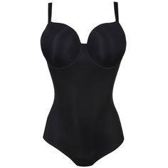 Bodysuit PRIMADONNA Figuras Elegant Full Coverage Elastane Bodysuit, Classic Fitted Bodysuit With Lined Body, Elegant Full Coverage Fitted Leotard, Fitted Underwire Leotard, Second Skin, Mesh, Black