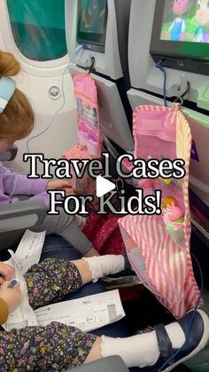 Airplane Kits For Kids, Airplane Entertainment For Kids, Travel Hacks For Kids Plane, Airplane Hacks For Kids, Kids Travel Essentials, Car Trip Ideas For Kids, Traveling With Kids In Car, Travel Hacks For Kids