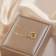 🤯 You won’t believe this! Golden heart theme jade necklace selling at $29.35 USD 🤯 🚀 Selling out fast so be quick! 🚀 #accessories #iphonecase #poster #tiktok #greatprice #sale #phoneaccessories #samsungcase #phonecase #coolfinds #plushies #jewelry #earrings #necklace #toys #plush #clothing #anime Heart Theme, Goth Accessories, Color Heart, Hetian Jade, Golden Heart, Jade Necklace, Elegant Pendant, Jade Jewelry, Copper Necklace