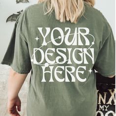 Green Relaxed Fit Top With Graphic Design, Customizable Green Cotton Shirt, Customizable Green Casual Tops, Customizable Green Cotton Tops, Customizable Casual Green Tops, Customizable Green Short Sleeve Tops, Customizable Green Short Sleeve T-shirt, Customizable Green Crew Neck T-shirt, Customizable Cotton Relaxed Fit Shirt