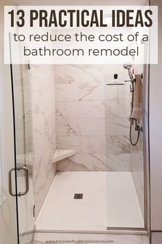 bathroom remodeling ideas to reduce the cost of a bathroom remodel