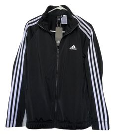 Adidas Originals Jacket, Xmas Wishlist, Adidas Design, Adidas Tracksuit, Oversized Streetwear, Y2k Sweater, Adidas Jackets, Black Adidas, Adidas Women