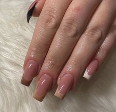 Bride Nails, Glow Nails, French Tip Acrylic Nails, Classy Acrylic Nails, Long Square Acrylic Nails, Matte Nails, Pink Acrylic Nails, Dream Nails, Funky Nails