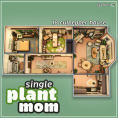 Sims Single Mom House, Single Mom Sims 4 House, Sims4 Apartment Layout, Apartment Layout Sims 4, Sims 4 Single Mom Apartment, Sims 4 Small Apartment, Sims Starter Home, Sims 4 Single Mom House, Sims 4 Renovation