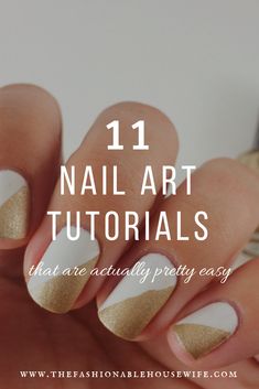 Simple Diy Gel Nails, Easy Diy Nails For Beginners, Easy Home Nail Art, Simple Nail Art How To, Nail Polish Easy Designs, Easy Gel Nail Polish Designs, How To Do Your Own Nail Designs, Easy Nail Art How To, Short Nail Designs Beginner