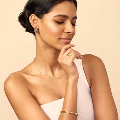 #All A thick gold double braid gives this bangle its soft, romantic feel. Substantial in both weight and shine, our Amore Bangle will stand out when worn alone or stacked with other favorites. The Finer Points: #YellowGold-14kSolidGold Metal: 14 Karat Yellow Gold Dimensions: 5.5mm Width, 60mm Diameter Weight: 6.8 Grams Construction: Tubing Origin: Crafted in Arezzo, Italy Arezzo Italy, Double Braid, Gold Piece, Gold Price, Jewelry Business, Pure Gold, Gold Vermeil, Solid Gold, Gold Jewelry