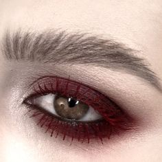 Baroque Makeup, Vampire Painting, Punk Makeup, Alt Makeup, Swag Makeup, Red Makeup, Makijaż Smokey Eye, Dope Makeup, Edgy Makeup