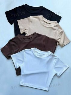 Easy Trendy Outfits, Ribbed Crop Top, Really Cute Outfits, Casual Style Outfits, Amelie, Anton, Cute Casual Outfits, Style Outfits, Christmas List