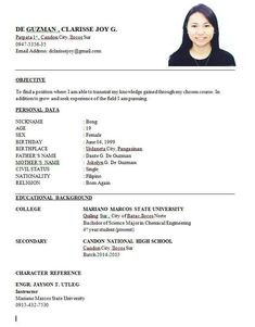 a professional resume for students with no work experience, it is easy to write and use