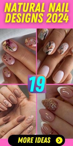 Daisy Acrylic Nails, Natural Nail Designs, Ootd Instagram, September Nails, Spring Nail Designs, Spring Nail, Nail Designs Spring, Editorial Makeup, Good Jokes