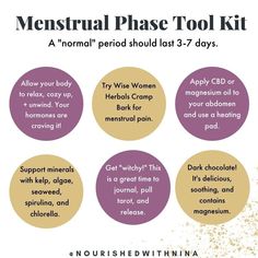 Menstrual Phase Tool Kit Menstrual Phase, Menstrual Cycle Phases, Hormone Diet, Luteal Phase, Hormonal Weight Gain, Weight Gain Supplements, Balance Hormones Naturally, How To Regulate Hormones