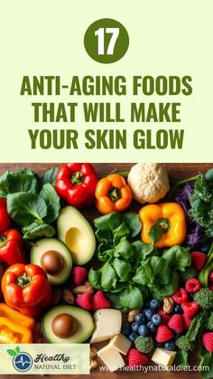 Anti Ageing Foods, Foods For Glowing Skin, Skin Foods, Foods To Make, Food For Glowing Skin, Remedies For Glowing Skin, Anti Aging Diet, Anti Aging Food, Natural Diet