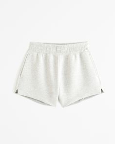 Women's YPB neoKNIT MAX Unlined Short | Women's Active | Abercrombie.com Dad Shorts, Dream Clothes, Preppy Outfits, New Wardrobe, Matilda, Look Cool, Heather Gray, Aesthetic Clothes, Fleece Fabric