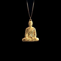 Find peace and enlightenment with our gold Buddha pendant, exquisitely crafted in the USA. Symbolizing serenity, wisdom, and spiritual awakening, each piece is a sanctuary of calm and reflection. PENDANT INFORMATIONThis pendant is made of real, solid gold.• Made in USA• Material: 14k or 18k solid gold• Finish: polished• Height: 1.25" (31,5 mm) x Width: 0.92" (23,5 mm)• Pendant weight: approx. 6 grams (14k)• Bail: fits up to 4 mm chains• Solid back, not hollow• A certificate of authenticity is in Spiritual Yellow Gold Jewelry For Meditation, Spiritual Yellow Gold Necklaces For Meditation, Spiritual Yellow Gold Necklace For Meditation, Yellow Gold Spiritual Necklaces For Meditation, Buddha Necklace Gold, Pink Buddha Necklace, Chinese Dragon Art, Buddha Gold, Green Jade Buddha Necklace