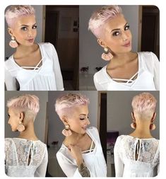 Short Pixie Haircuts, Haircut For Thick Hair, Short Hairstyle