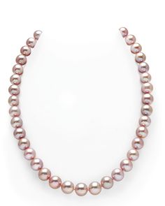 Here is a beautiful freshwater pearl necklace with pink-color overtones that is sure to be a favorite. High quality freshwater pearls in this size are very rare and adds to the beauty and uniqueness of this necklace. A gorgeous 10-11mm AAAA quality pink freshwater pearl necklace. This pearl necklace has 'Very High' grade luster and is affixed with a beautiful 14K gold clasp of your choosing. Pink Single Strand Akoya Pearl Necklace, Pink Akoya Pearl Necklaces With Round Beads, Pink Akoya Pearl Single Strand Necklace, Pink Akoya Pearl Round Bead Necklace, Pink Akoya Pearl Necklace With Round Beads, Pink Pearl Necklace With Round Beads And Pendant, Pink Pearl Drop Necklace For Formal Occasions, Formal Pink Pearl Drop Necklace, Formal Pink Akoya Pearl Necklace