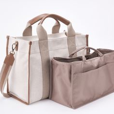 High Quality, Multipurpose Canvas Baby/Tote/Utility Bag. Has Removable Compartment-Insert For Cosmetics, Diapers, Toys, Etc. Blue Or Beige Colors Available - Please Specify Which Color. Limited Supply Is Available.. Excess Inventory Sale~ Beige Rectangular Diaper Bag For Daily Use, Rectangular Beige Diaper Bag For Daily Use, Large Capacity Beige Rectangular Diaper Bag, Large Capacity Rectangular Beige Diaper Bag, Beige Large Capacity Rectangular Diaper Bag, Beige Rectangular Large Capacity Diaper Bag, Cream Rectangular Diaper Bag For Everyday Use, Rectangular Beige Diaper Bag For Everyday Use, Beige Diaper Bag Tote With Removable Pouch