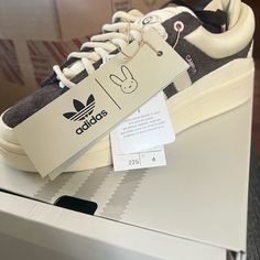 Bad Bunny Campus (Last Campus) Brown/Pink Size 4 1/2 In Men Size But Fits Like Size 5 Women Size 6 1/2 Can Fit Size 7 Bad Bunny Zapatillas, Bad Bunny Shoes, Campus Sneakers, Bunny Shoes, Adidas Originals Shoes, Adidas Shoes Originals, Bad Bunny, Adidas Women, Womens Shoes Sneakers