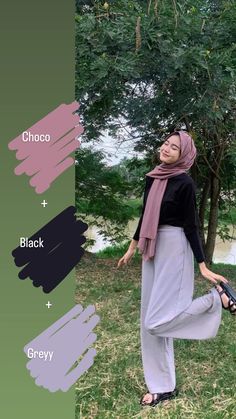 Style Kulot, Hijab Colors, Smart Casual Women Outfits